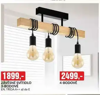 Baumax Závěsné svítidlo 3-bodové nabídka