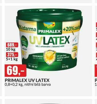 Baumax Primalex uv latex nabídka