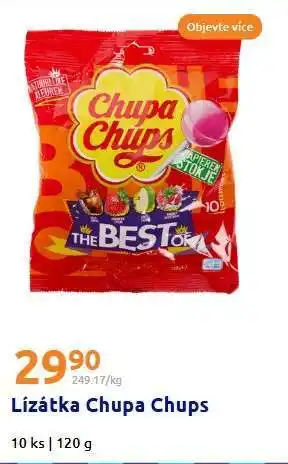 Action LÍZÁTKA CHUPA CHUPS nabídka