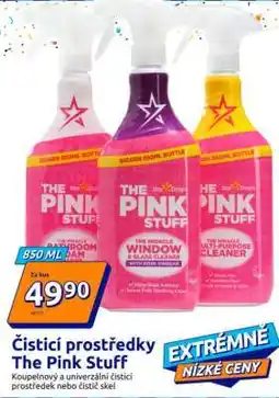 Action Čisticí prostředky The Pink Stuff nabídka