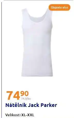 Action Nátělník Jack Parker nabídka
