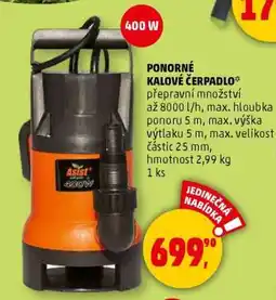 Penny Market Ponorné kalové čerpadlo nabídka