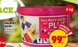 Penny Market Malířský nátěr bílý PLUS nabídka
