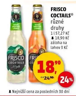 Penny Market FRISCO COCTAILS nabídka