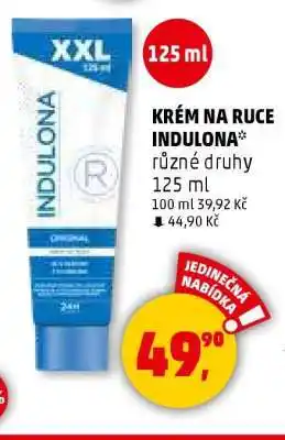 Penny Market KRÉM NA RUCE INDULONA nabídka