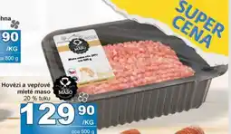 Jip Hovězí a vepřové mleté maso nabídka