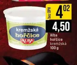 Jip Alba hořčice kremžská nabídka