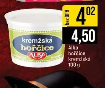 Jip Alba hořčice kremžská nabídka
