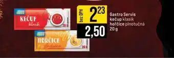 Jip Gastro Servis kečup klasik hořčice plnotučná nabídka