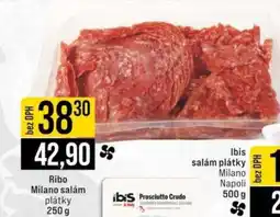 Jip Ribo Milano salám plátky nabídka
