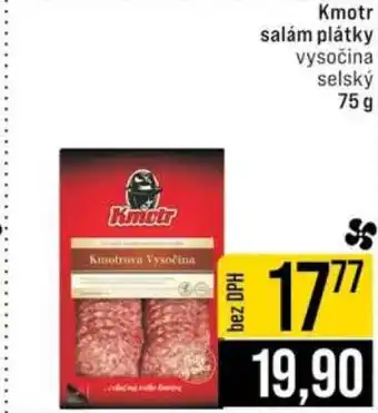 Jip Kmotr salám plátky nabídka