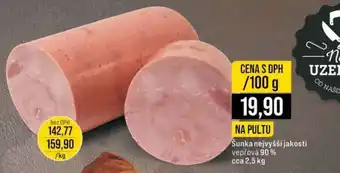 Jip Šunka nejvyšší jakosti vepřová 90 % cca 2,5 kg nabídka