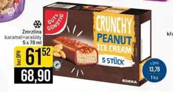 Jip CRUNCHY PEANUT ICE CREAM nabídka