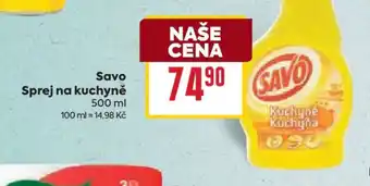 Billa Savo Sprej na kuchyně nabídka