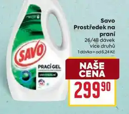 Billa Savo Prostředek na praní nabídka
