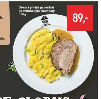 Globus Sekaná plněná panenkou se šťouchanými brambory nabídka