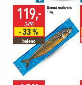 Globus Uzená makrela nabídka