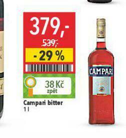 Globus Campari bitter nabídka