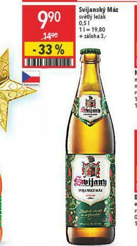 Globus Pivo svijanský máz nabídka