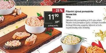 Globus Pikantní sýrová pomazánka nabídka