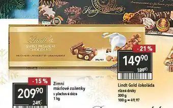 Globus Lindt čokoláda nabídka