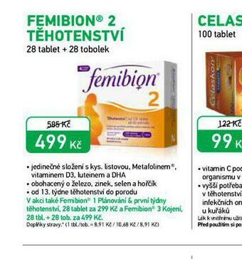 Alphega Lékárna Femibion 2 těhotenství nabídka