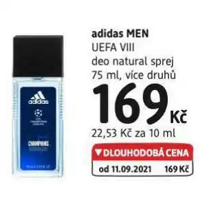 dm drogerie Adidas deo sprej nabídka