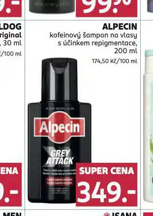 Rossmann Alpecin kofeinový šampon nabídka