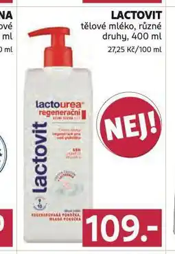 Rossmann Lactovit tělové mléko nabídka