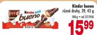 Qanto Kinder Bueno nabídka