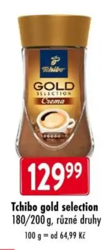 Qanto Tchibo Gold selection nabídka