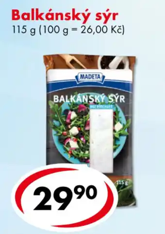 CBA Balkánský sýr nabídka