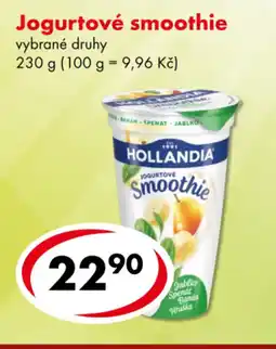CBA HOLLANDIA Jogurtové smoothie nabídka