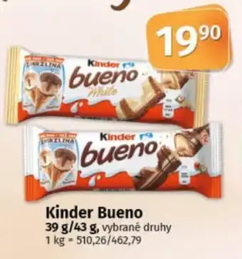 COOP TIP Kinder Bueno nabídka