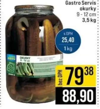 Jip Gastro Servis okurky 9-12 cm nabídka