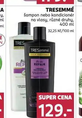 Rossmann Tresemmé šampon, kondicioner nabídka