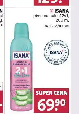 Rossmann Isana pěna na holení nabídka
