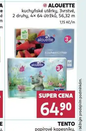 Rossmann Alouette kuchyňské utěrky nabídka