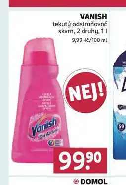 Rossmann Vanish tekutý odstraňovač skvrn nabídka
