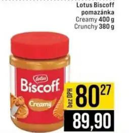 Jip Lotus Biscoff pomazánka nabídka