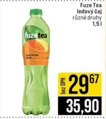 Jip Fuze Tea ledový čaj nabídka