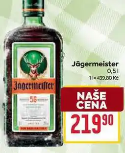 Billa Jägermeister 0,5l nabídka
