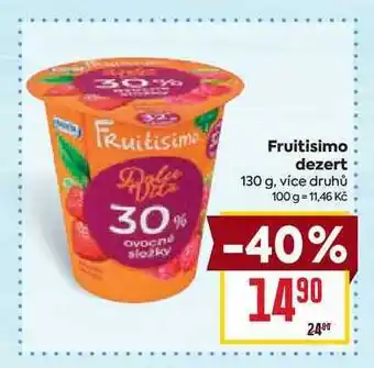 Billa Fruitisimo dezert 130 g nabídka