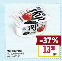 Billa Můj skyr 0% 130 g nabídka