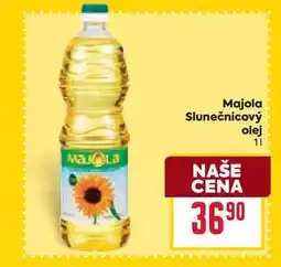 Billa Majola Slunečnicový olej 1l nabídka