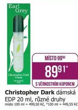 Teta Christopher Dark dámská EDP 20 ml, různé druhy nabídka