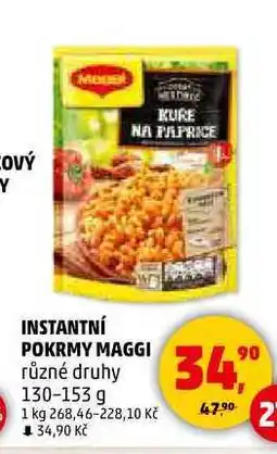 Penny Market INSTANTNÍ POKRMY MAGGI různé druhy, 130-153 g nabídka