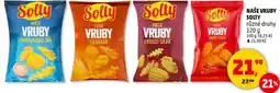 Penny Market NAŠE VRUBY SOLTY různé druhy, 120 g nabídka
