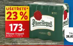 Lidl Pilsner Urquell nabídka