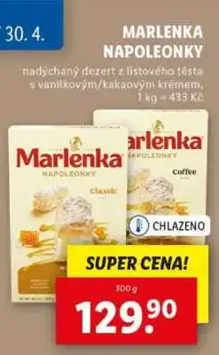 Lidl Marlenka Napoleonky nabídka